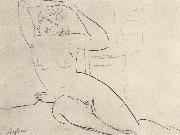 Amedeo Modigliani, Seated Nude